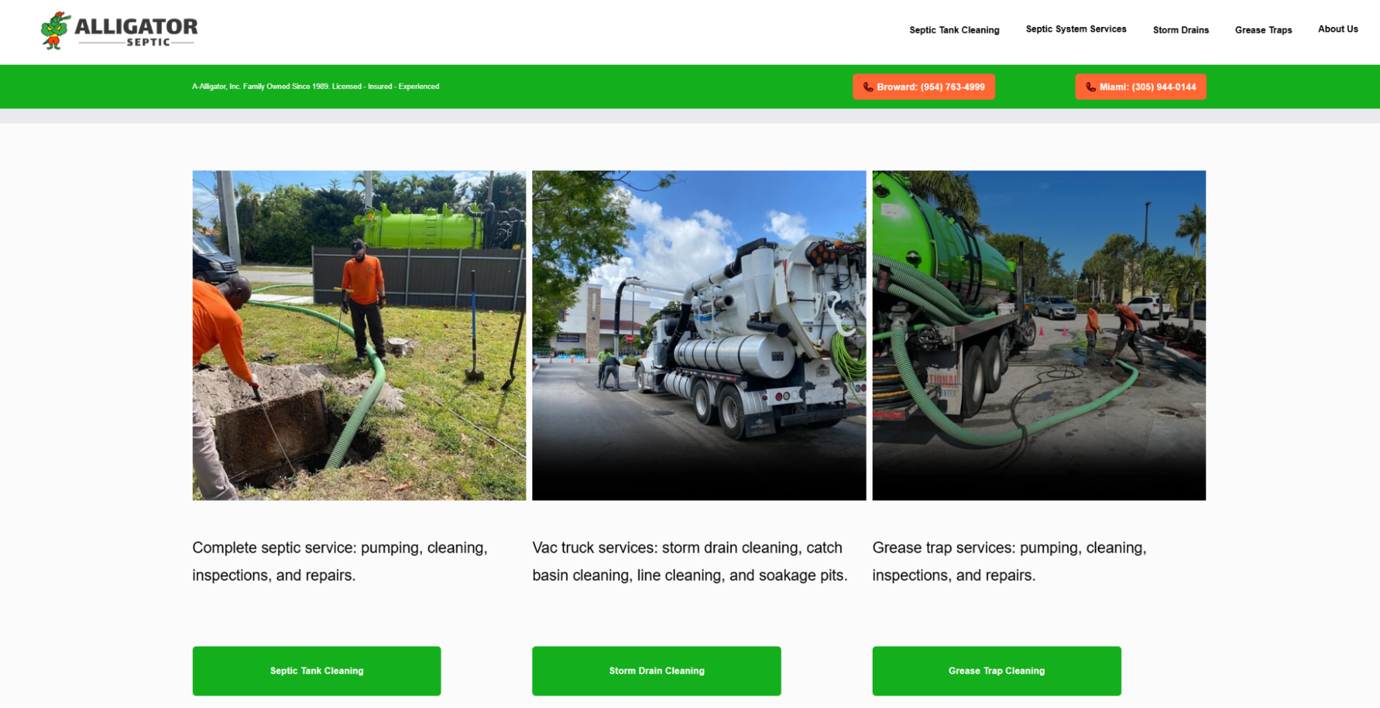 Call a Licensed Septic Professional